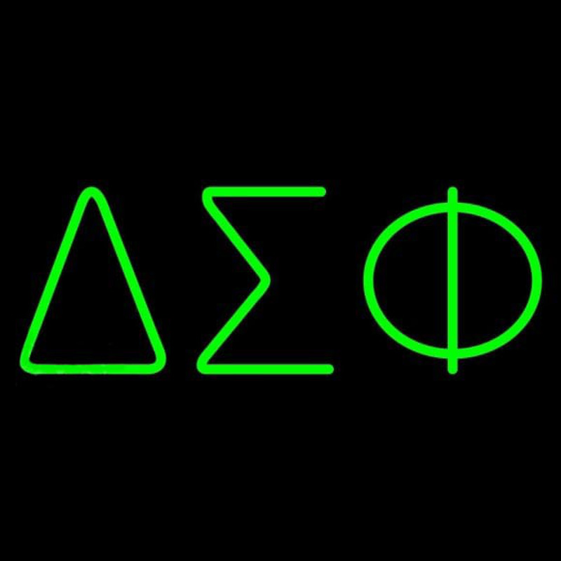 Delta Sigma Phi Neonskylt