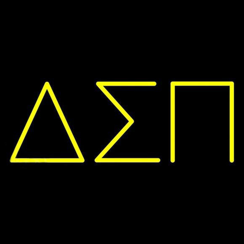 Delta Sigma Pi Neonskylt