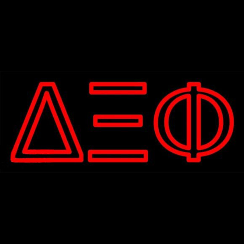 Delta Xi Phi Neonskylt