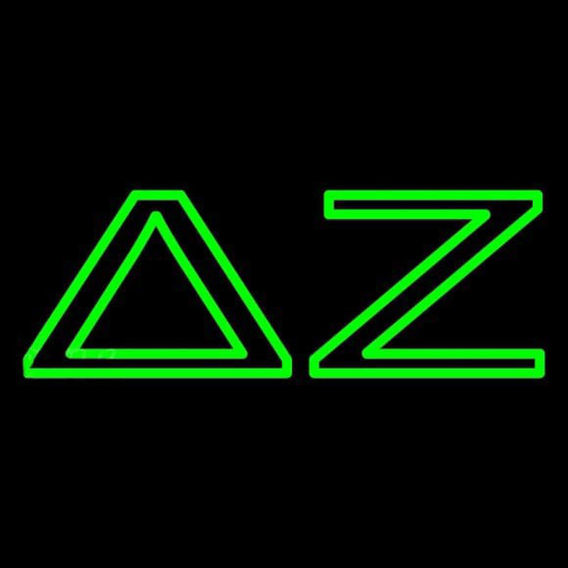 Delta Zeta Neonskylt