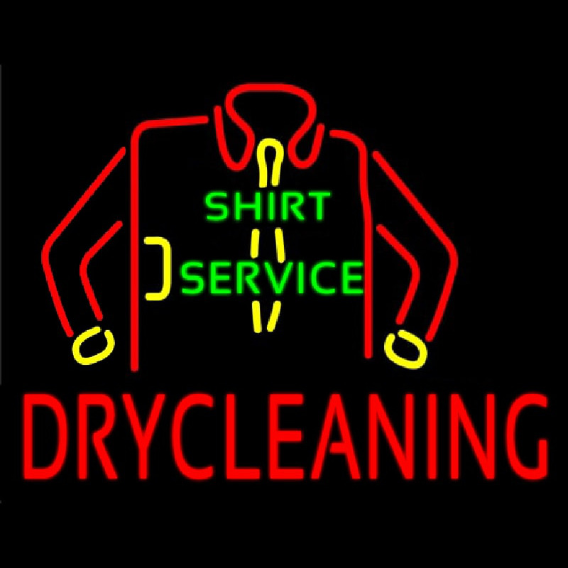 Dry Cleaning Neonskylt