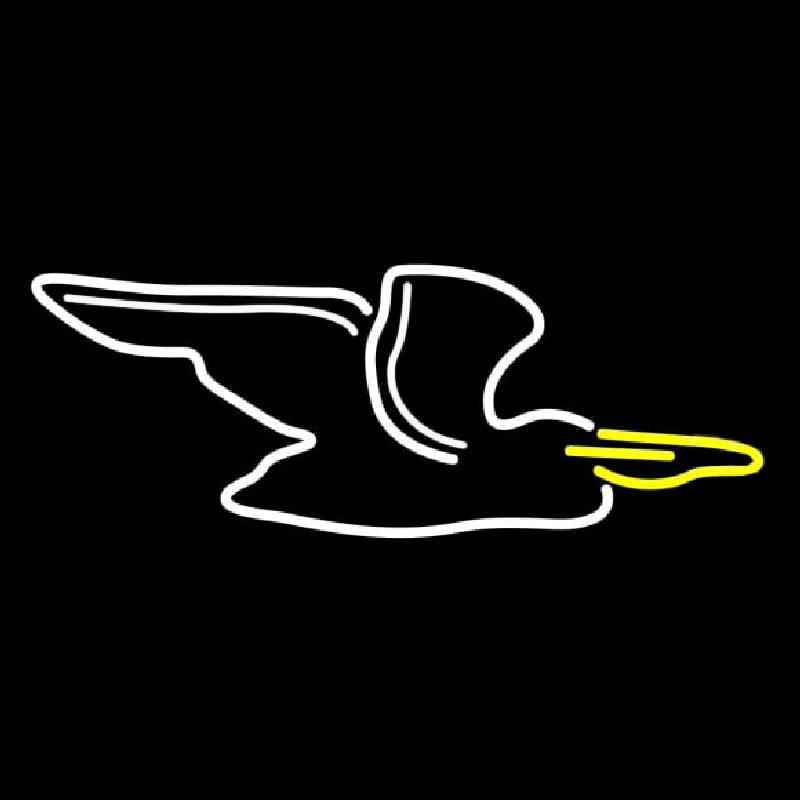 Duck Logo Neonskylt