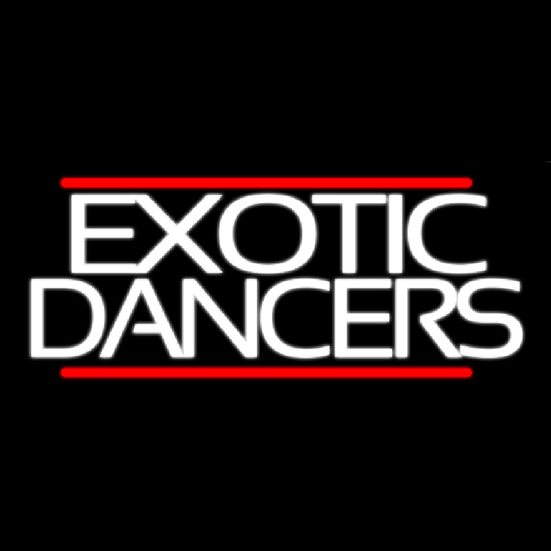 E otic Dancers Neonskylt