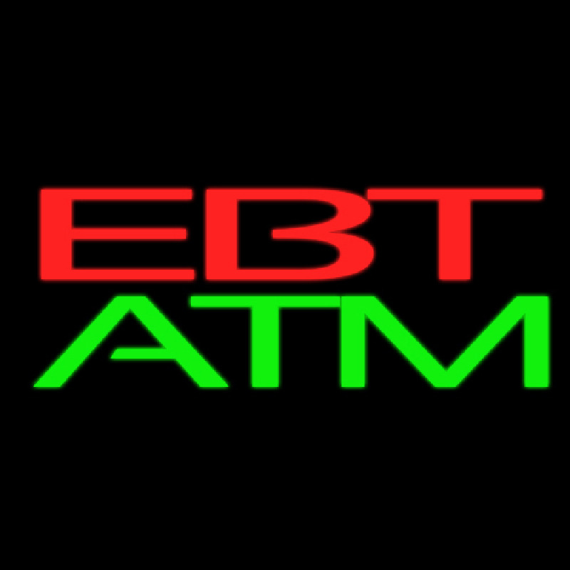 Ebt Atm Neonskylt