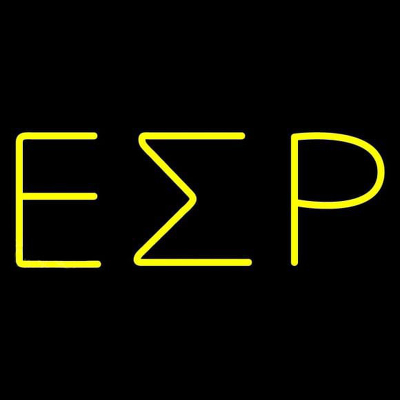 Epsilon Sigma Rho Neonskylt