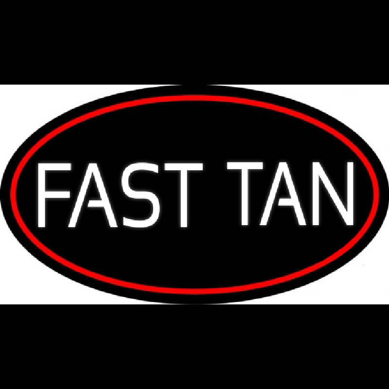 Fast Tan Neonskylt