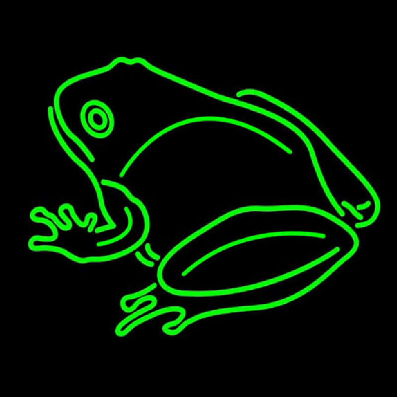 Frog Logo Neonskylt