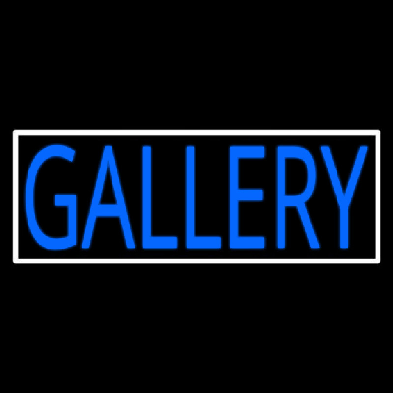 Gallery With Border Neonskylt