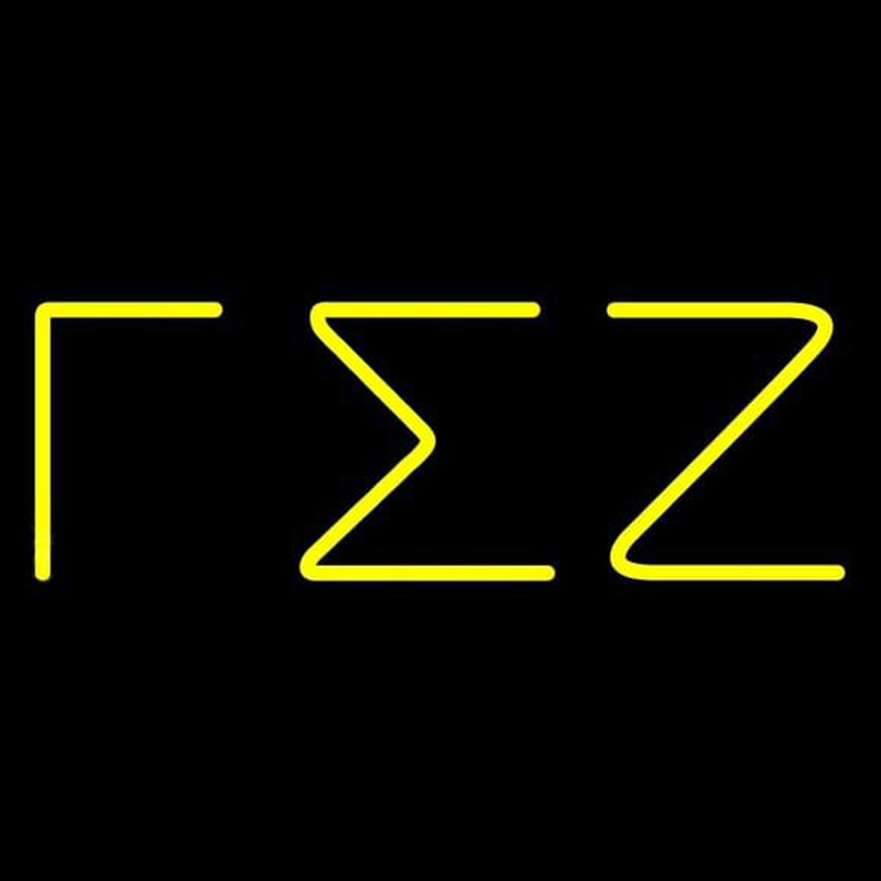 Gamma Sigma Zeta Neonskylt