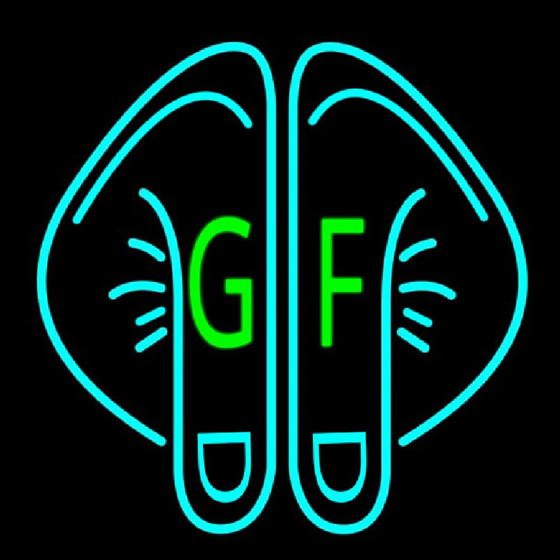 Gf Hand Signneon Sign Neonskylt