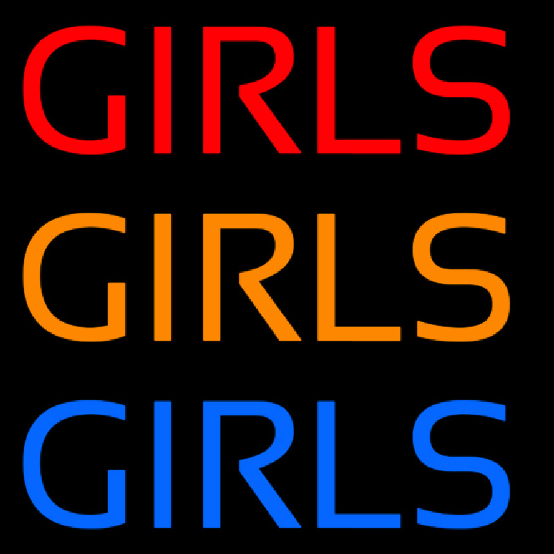 Girls Neonskylt