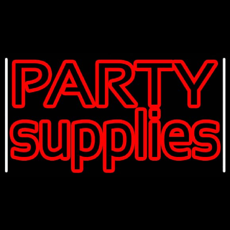 Green Party Supplies 2 Neonskylt