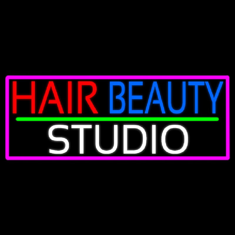 Hair Beauty Studio Neonskylt