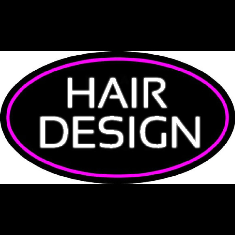 Hair Design Neonskylt