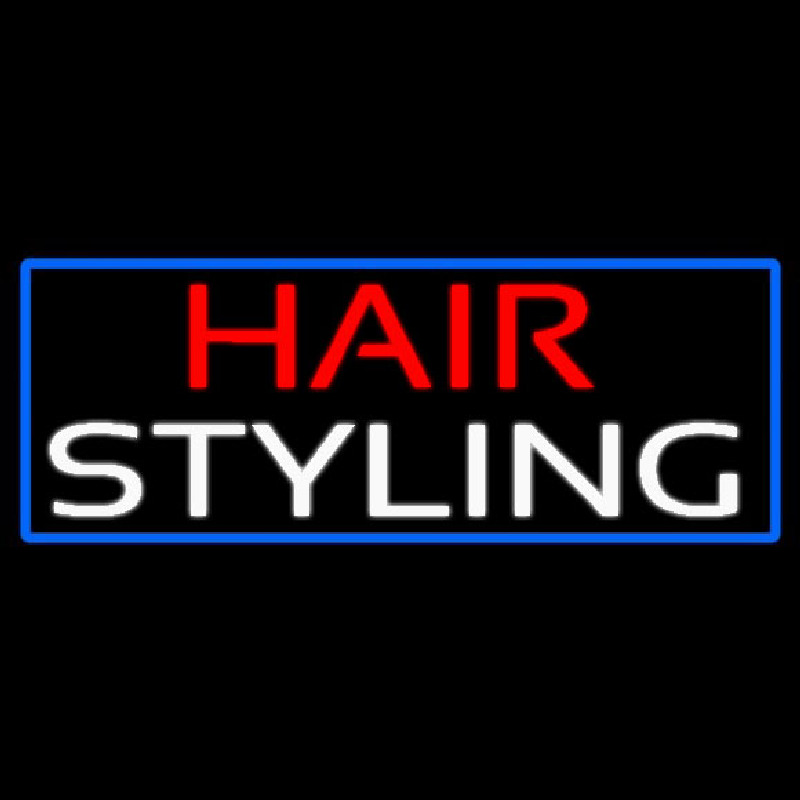 Hair Styling Neonskylt