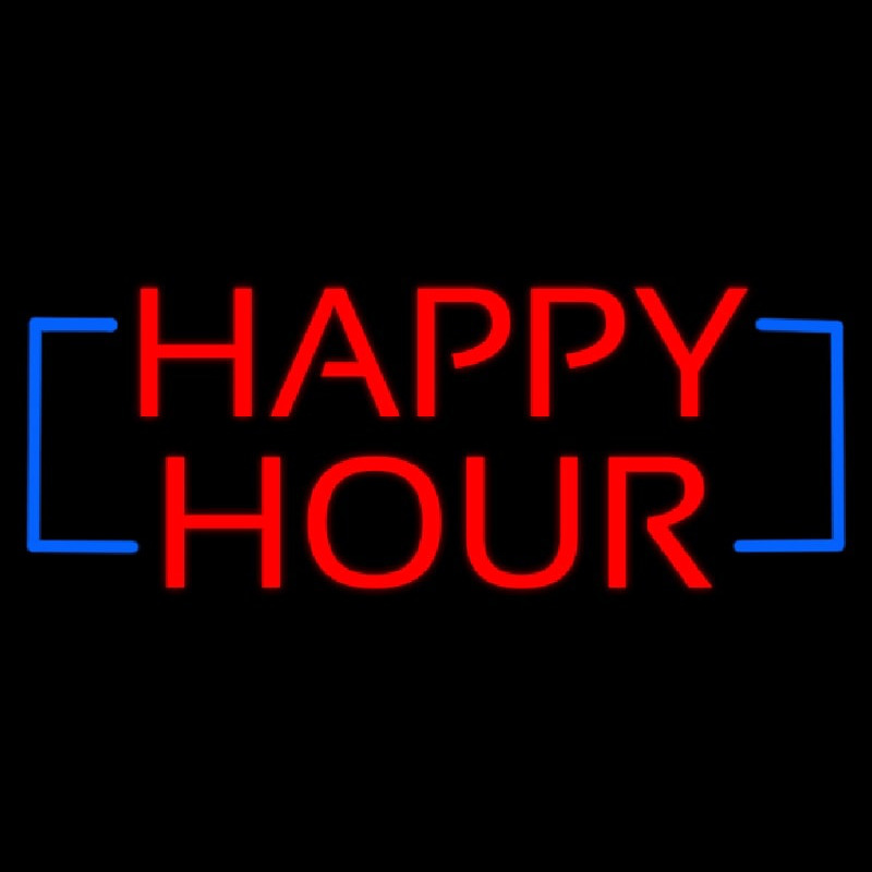 Happy Hour Neonskylt