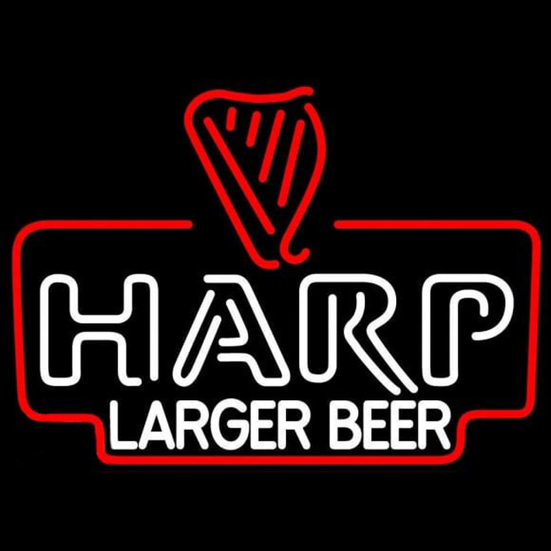 Harp Lager Neonskylt