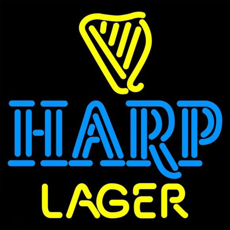 Harp Lager Neonskylt