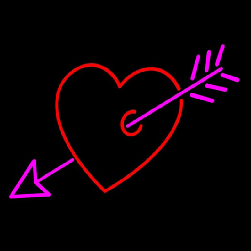 Heart Logo Neonskylt