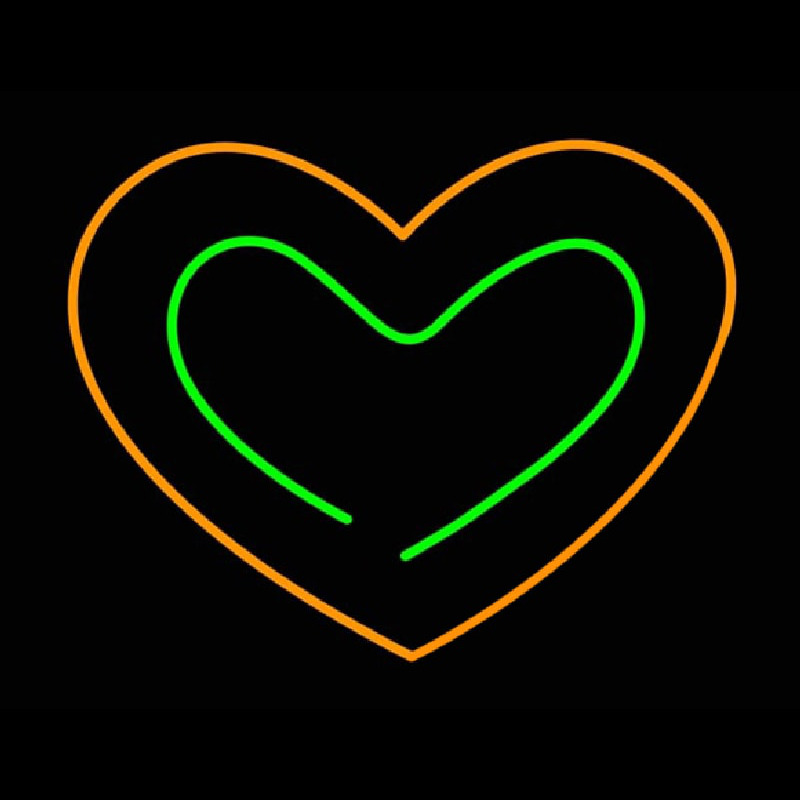 Heart Logo Neonskylt