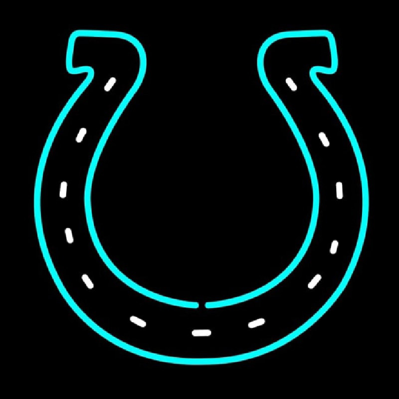 Horseshoe Logo Neonskylt