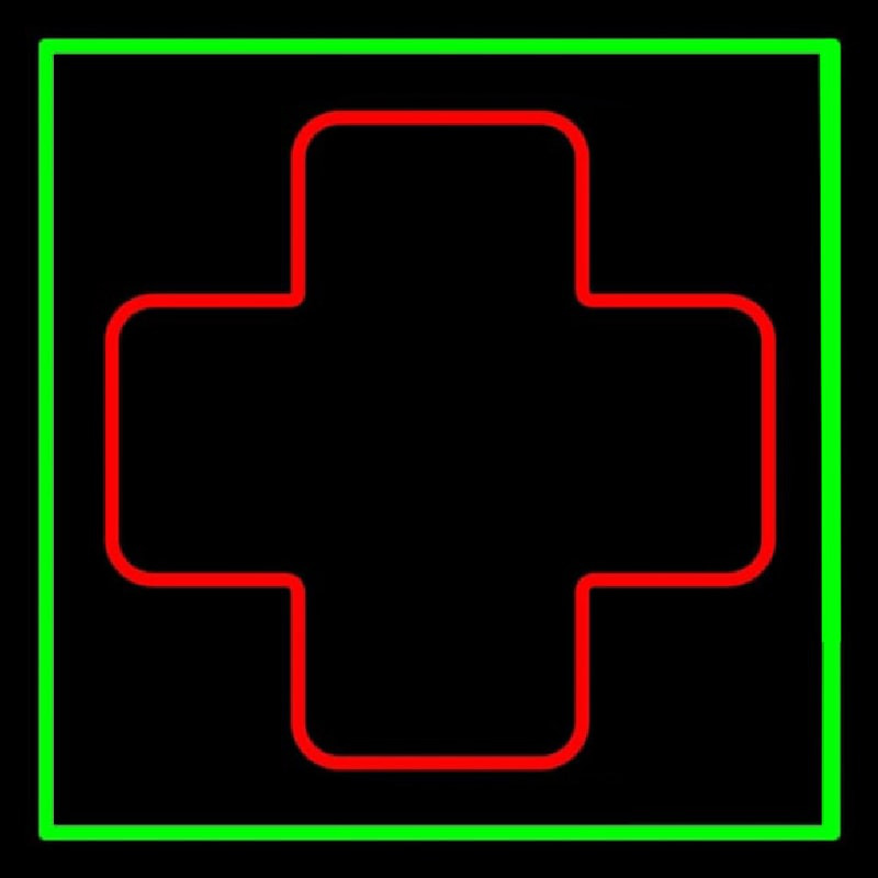 Hospital Plus Logo 1 Neonskylt