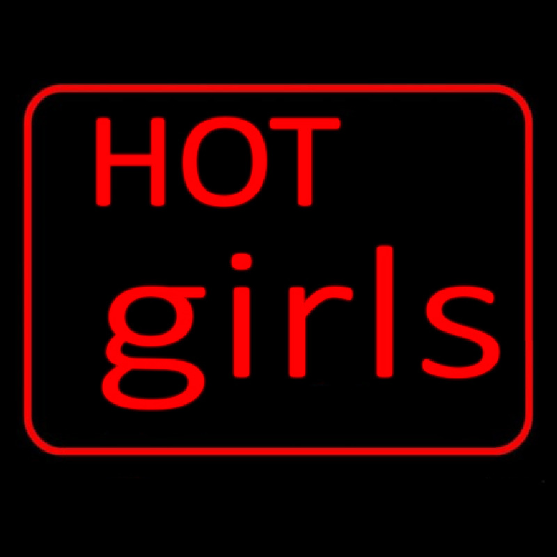 Hot Girls Neonskylt