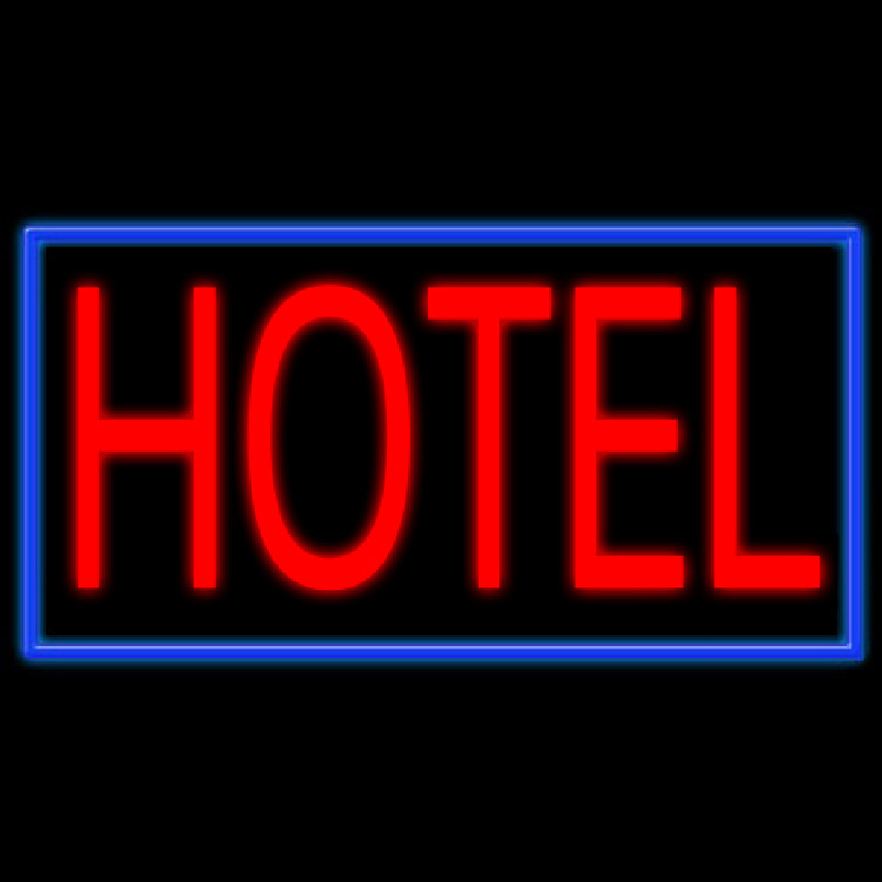 Hotel Neonskylt