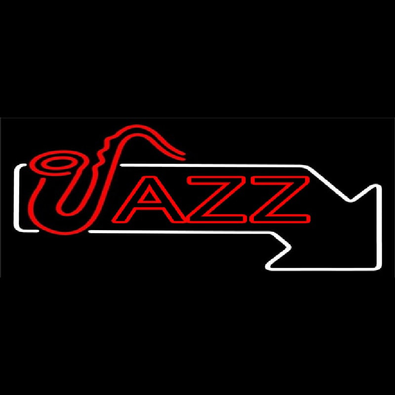 Jazz Red 1 Neonskylt