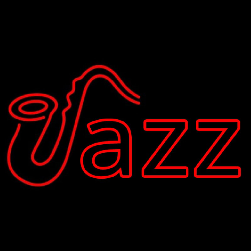 Jazz Red 2 Neonskylt