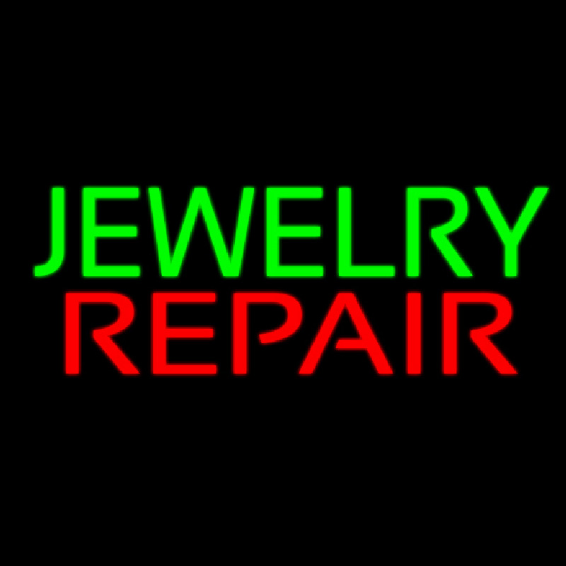 Jewelry Repair Block Neonskylt