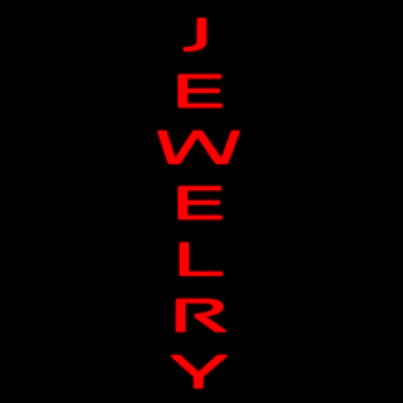 Jewelry Vertical Neonskylt