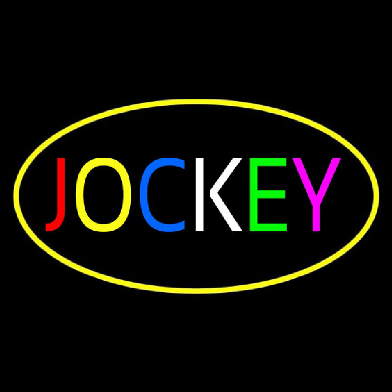 Jockey 2 Neonskylt