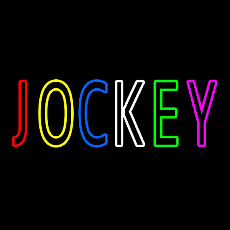 Jockey Neonskylt