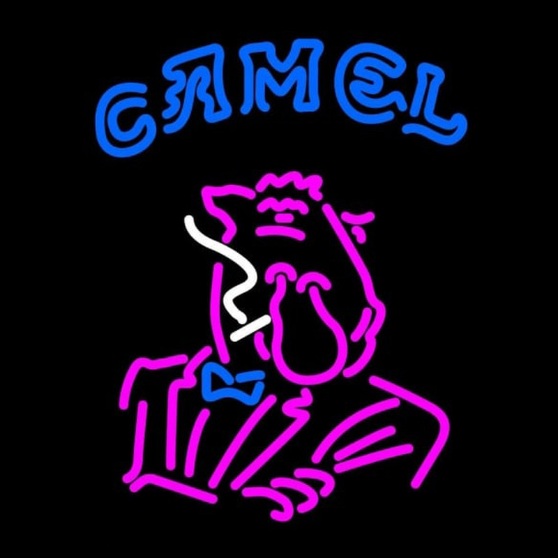 Joe Camel Logo Neonskylt