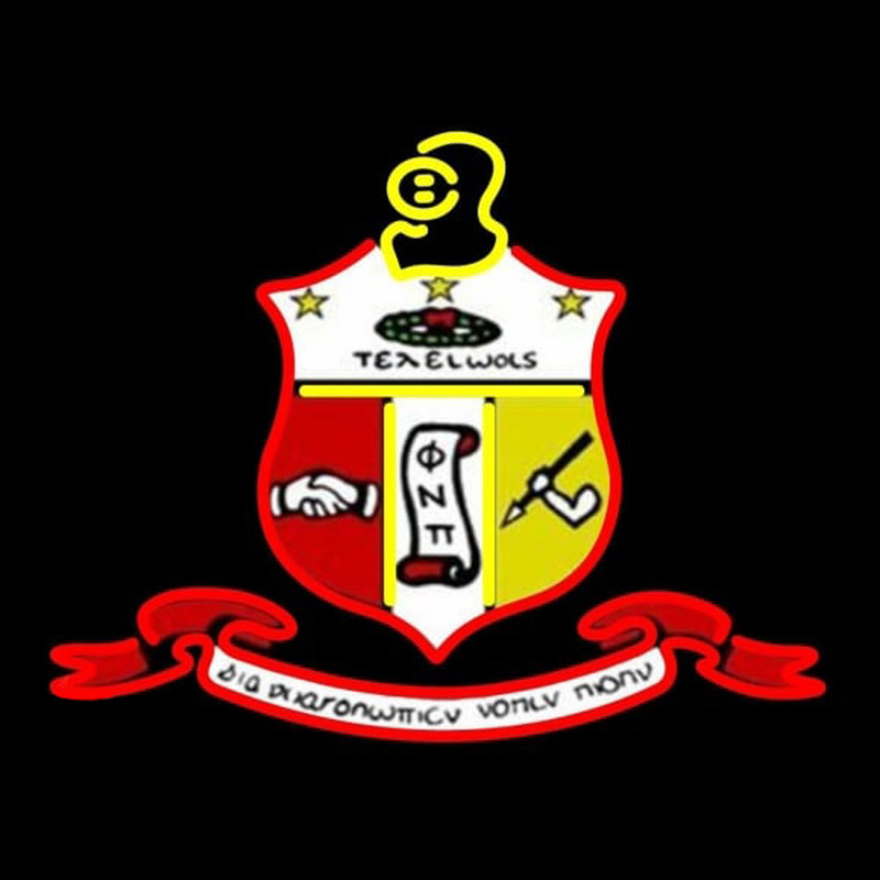 Kappa Alpha Psi Chapters Logo Neonskylt