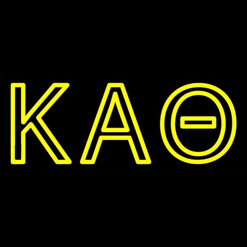 Kappa Alpha Theta Neonskylt