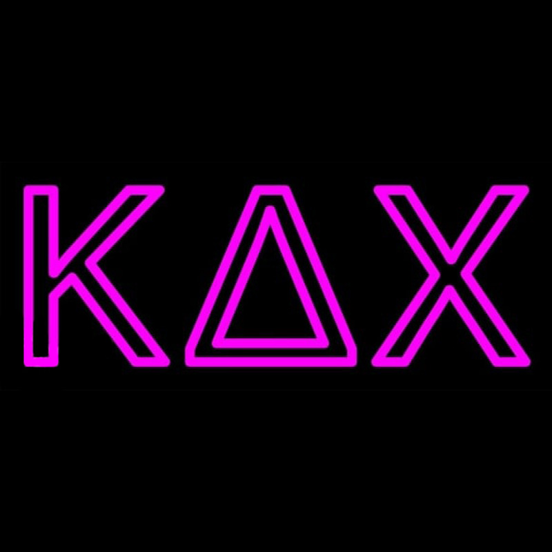 Kappa Delta Chi Neonskylt