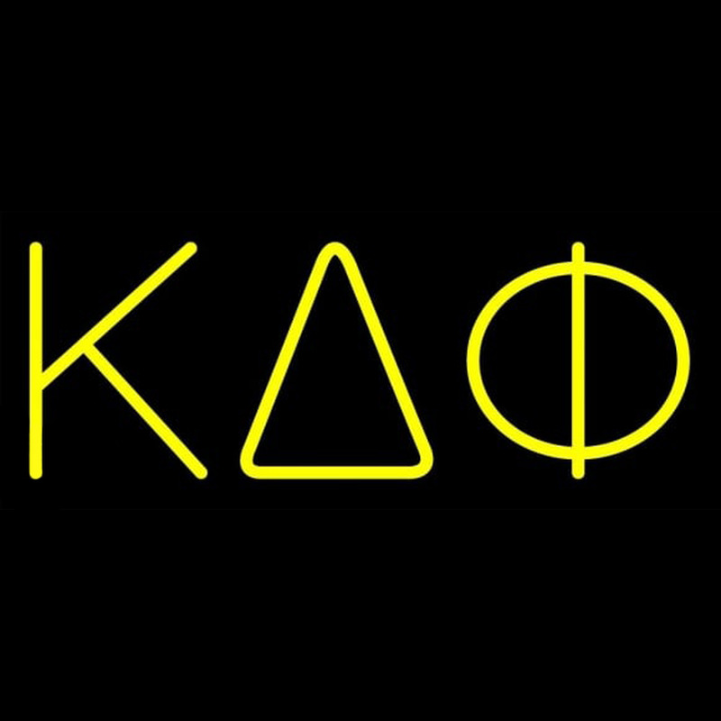 Kappa Delta Phi Neonskylt