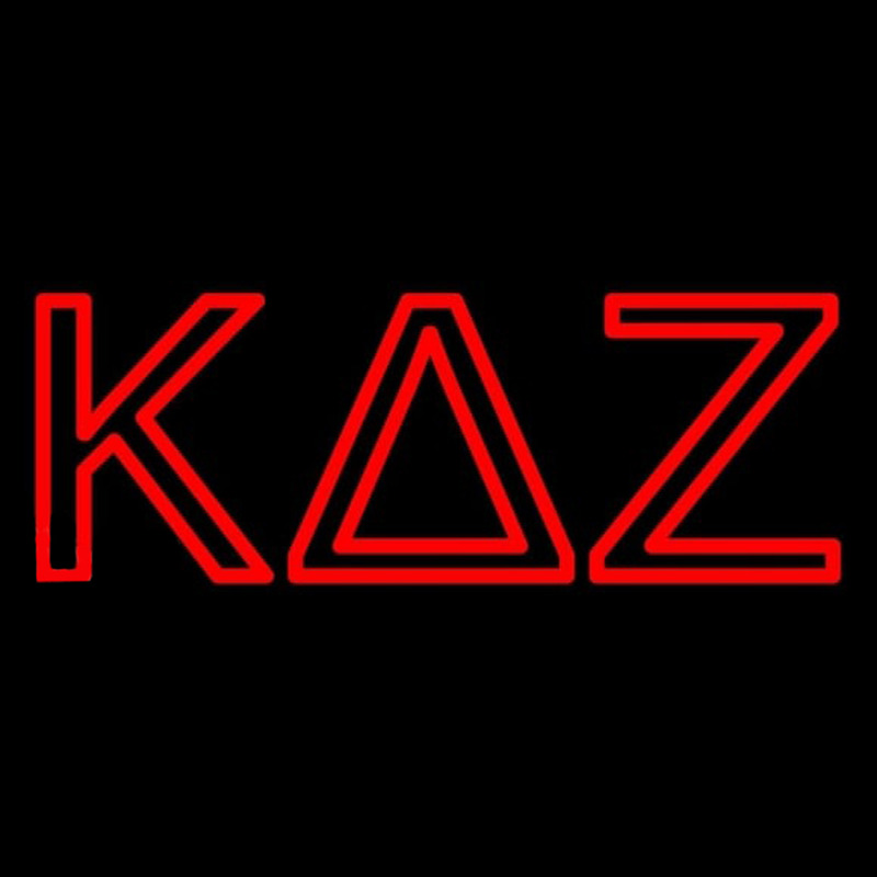 Kappa Delta Zeta Neonskylt