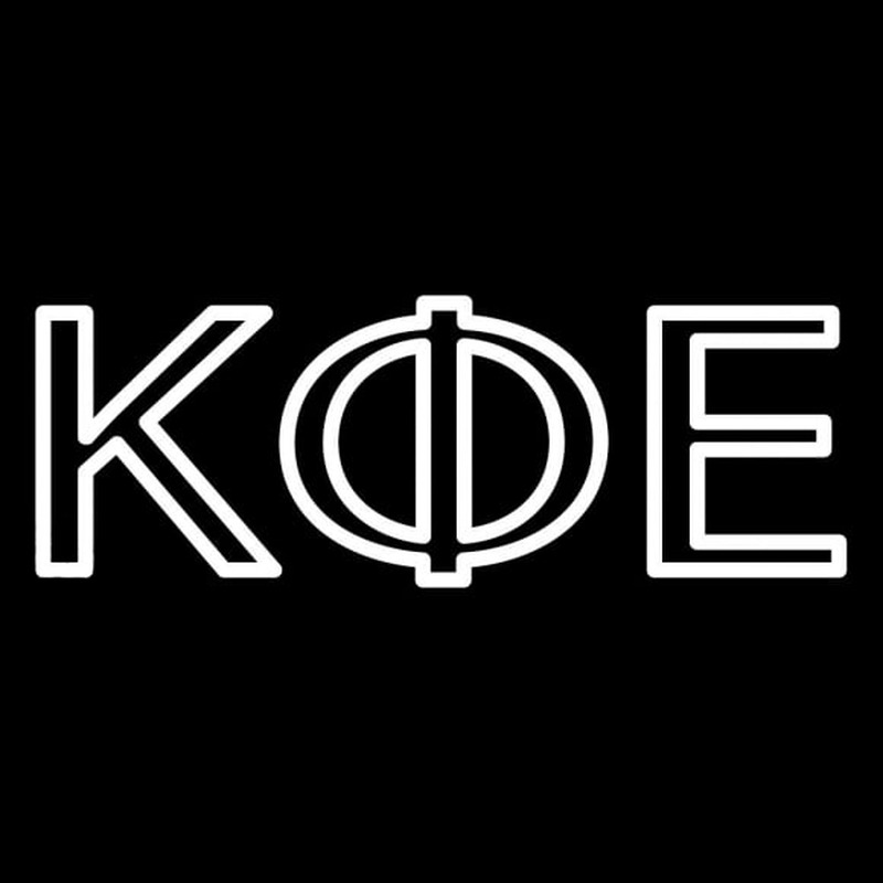 Kappa Phi Epsilon Neonskylt