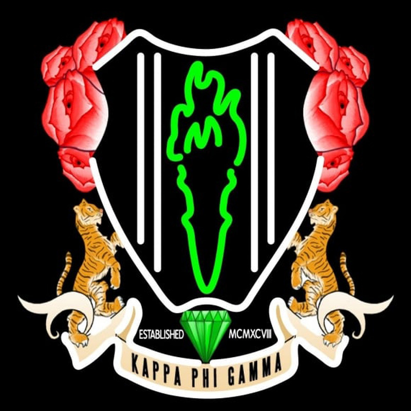 Kappa Phi Gamma Logo Neonskylt