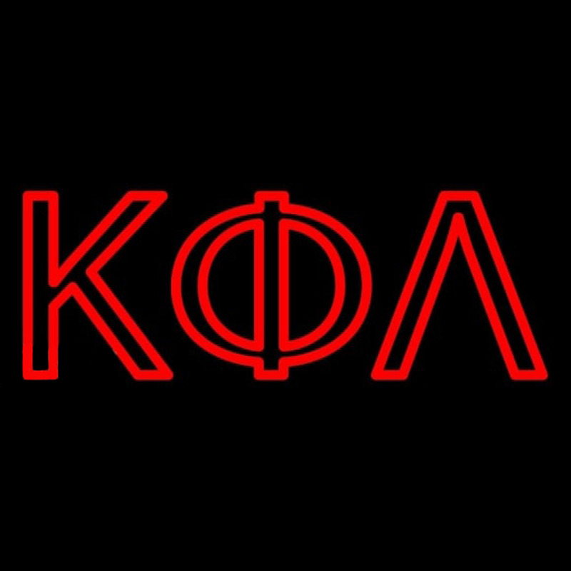 Kappa Phi Lambda Neonskylt