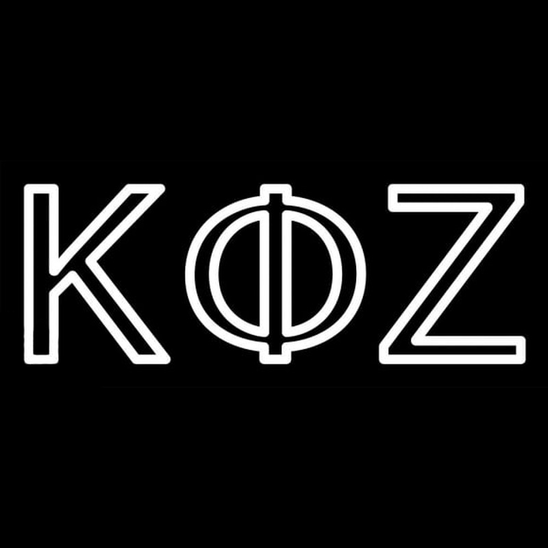 Kappa Phi Zeta Neonskylt