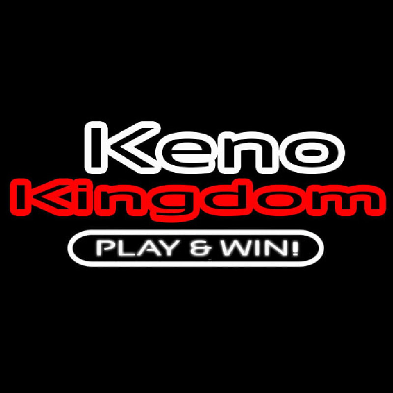 Keno Kingdom 1 Neonskylt