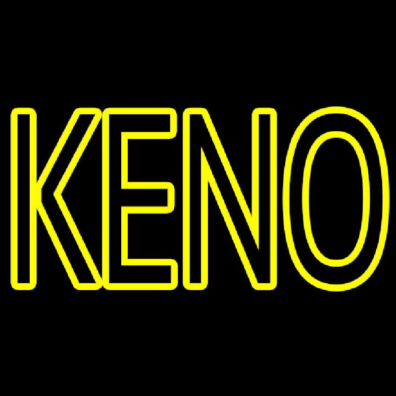 Keno Oval Neonskylt