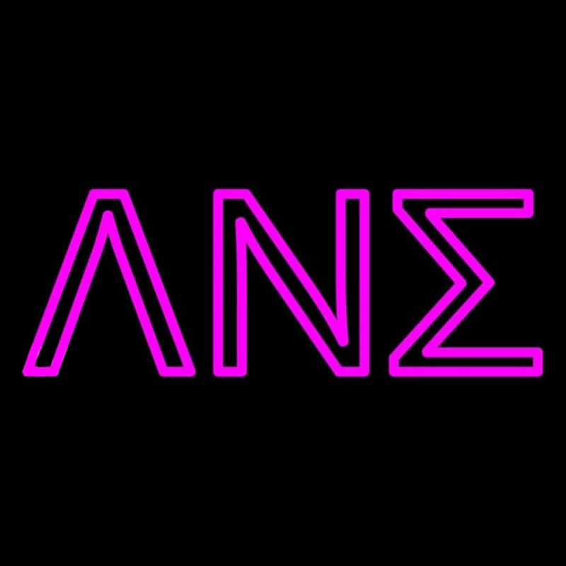 Lambda Nu Sigma Neonskylt