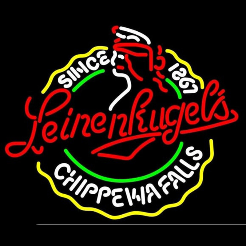 Leinenkugels Chippewa Falls Neonskylt