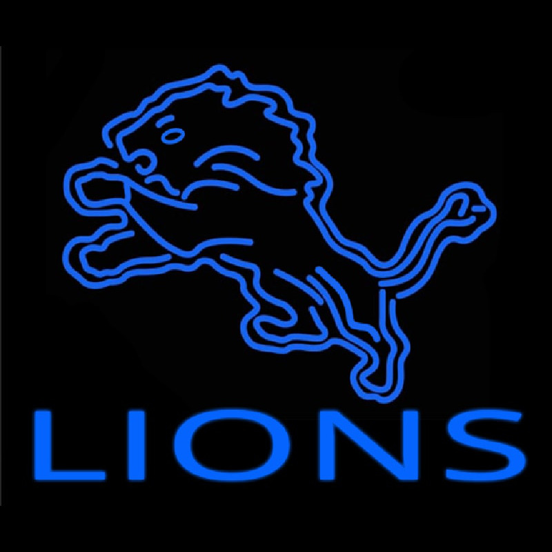 Lions Neonskylt