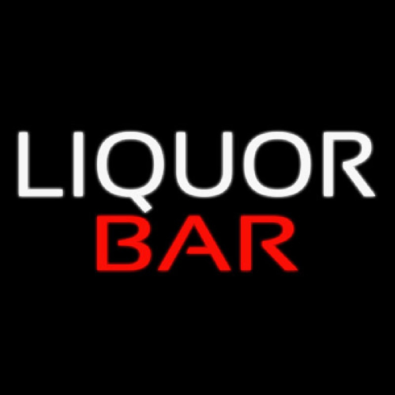 Liquor Bar Neonskylt